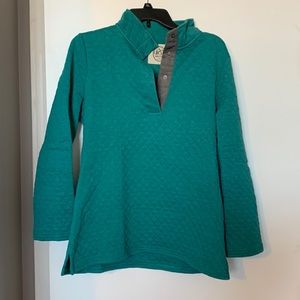 Marleylilly half button sweatshirt- size s/m